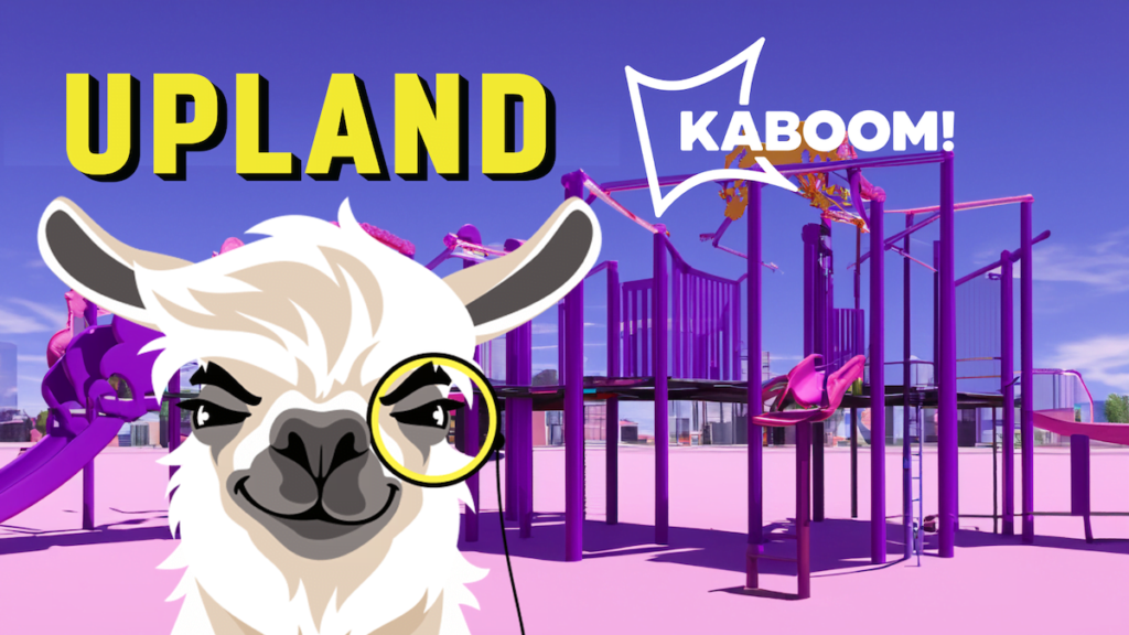 Upland and KABOOM! Unite to Deal with Playspace Inequity